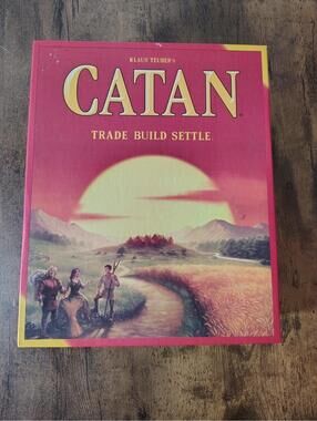 Catan Trade Build Settle Board Game - MFG3071 Pre owned